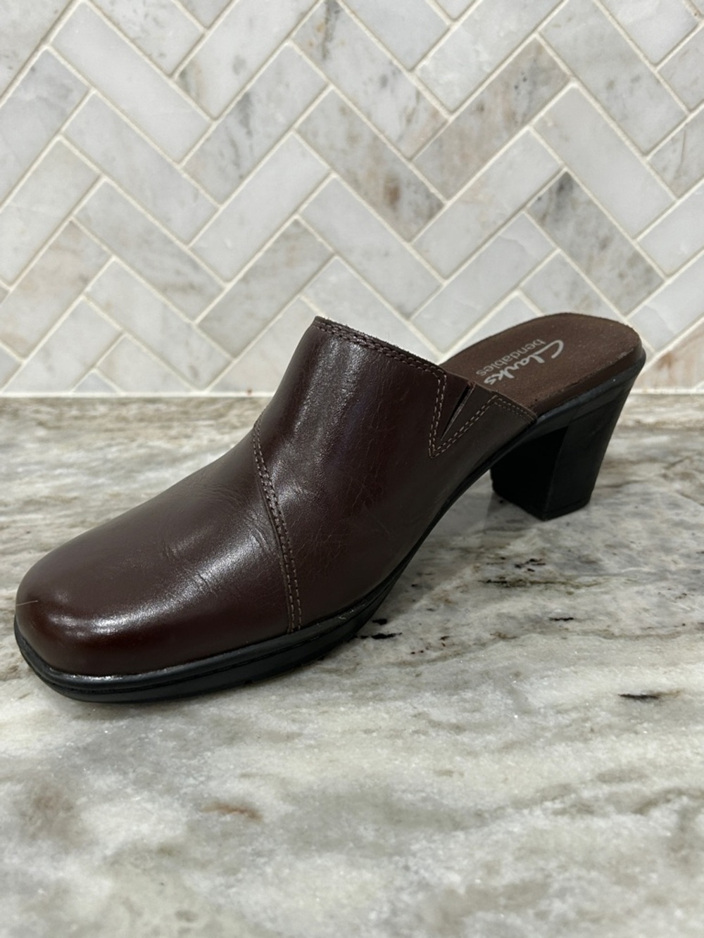 Clark’s Leather Mules